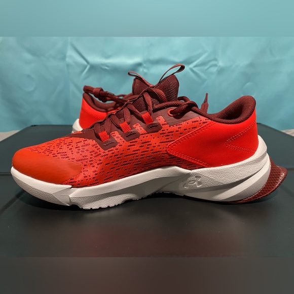 Under Armour Scramjet 5 Running Shoes “radio red” youth size 7 womens size 8.5 - Picture 3 of 6